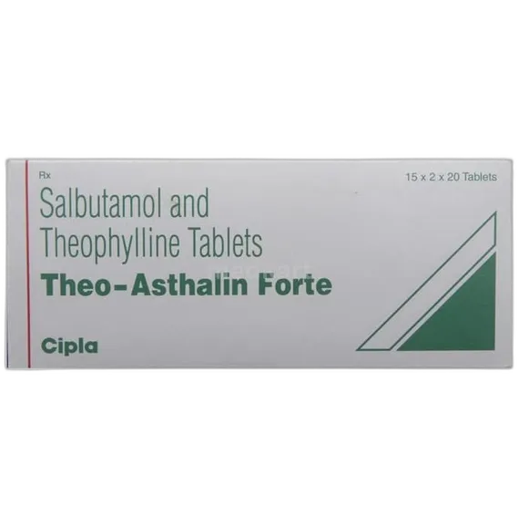 theo asthalin forte tablet 20's